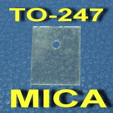 (1000 шт./лот) к-247 транзистор MICA изолятор, изоляция лист.