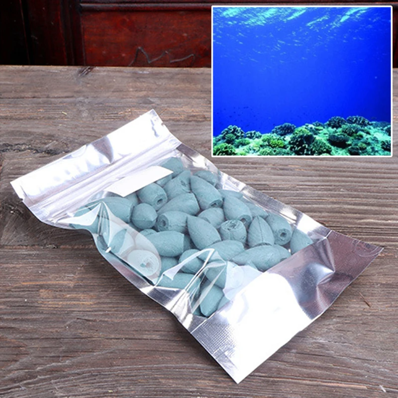 

50Pcs Incense Cones Creative Home Decor Censer Backflow Incense Burner Use In Home Teahouse