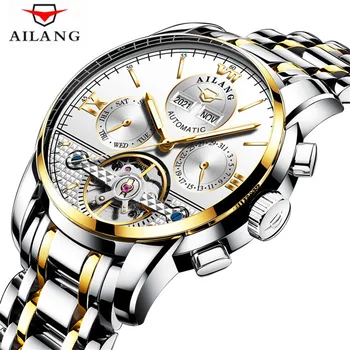 

Multifunction Automatic Mechanical Watch Luxury Tourbillon Men Watch Waterproof Fashion Casual Military Sports Watches Relogios