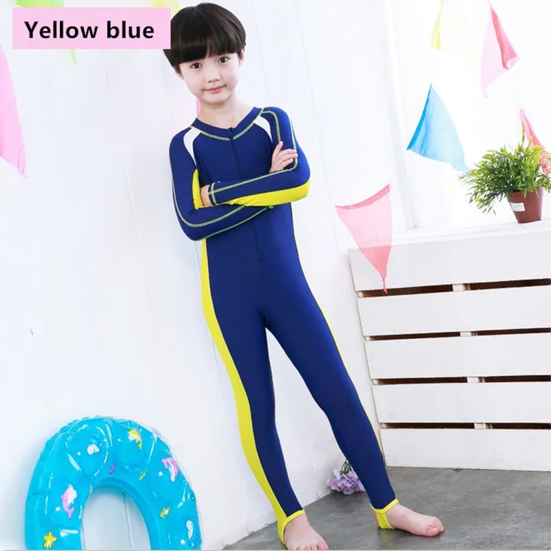 boys long sleeve swimsuit