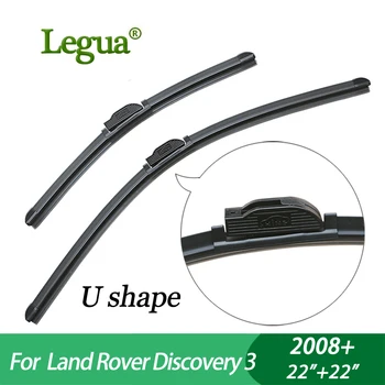 

Legua Wiper blades for Land Rover Discovery 3 (2008+), 22"+22",car wiper,Boneless, Windscreen Windshield Wipers, Car accessory