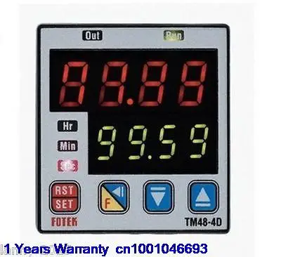 

DHL/EUB 2pcs New Original for Fotek Temperature Controller TM48-4D 015-17