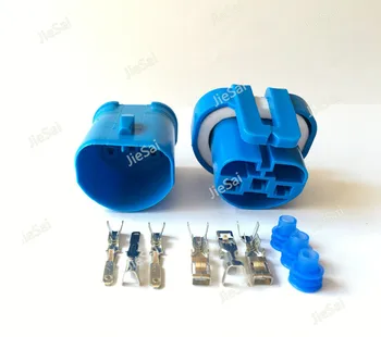 

3 Pin 9004 2.8 Auto Connector Assy For Headlight Car Light Bulb DJ9004-2.8-11 / 21 Speaker Cables Socket Female Male