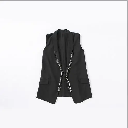 Итальянский высокое качество Модные металлические круг заклепки черный талии