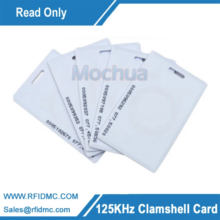 EM4100 считывание только на большие расстояния толстая карта RFID раскладушка 125 кГц |