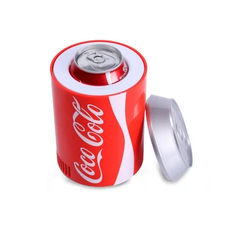 Portable Mini Fridge Hot And Cold cooler Gadget Beverage tanks Cooler Warmer Refrigerator small Movable fridge Cooler Fridge 1