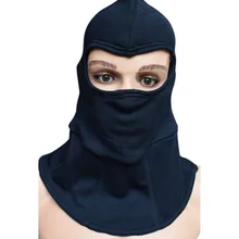 Kevlar Double Layer Thickened Fireproof Flame-retardant Face Mask Neck Cover Hood Fireman Headgear