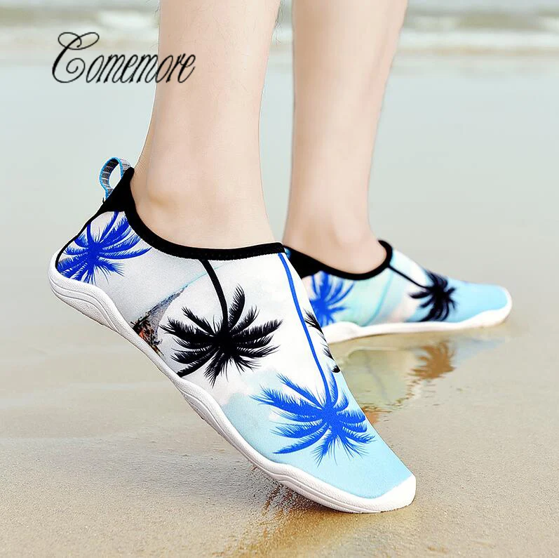 

Unisex Sneakers Water Shoes Men Barefoot Outdoor Beach Sandals Upstream Aqua Shoes Quick Dry River Sea Diving Swimming Big Size