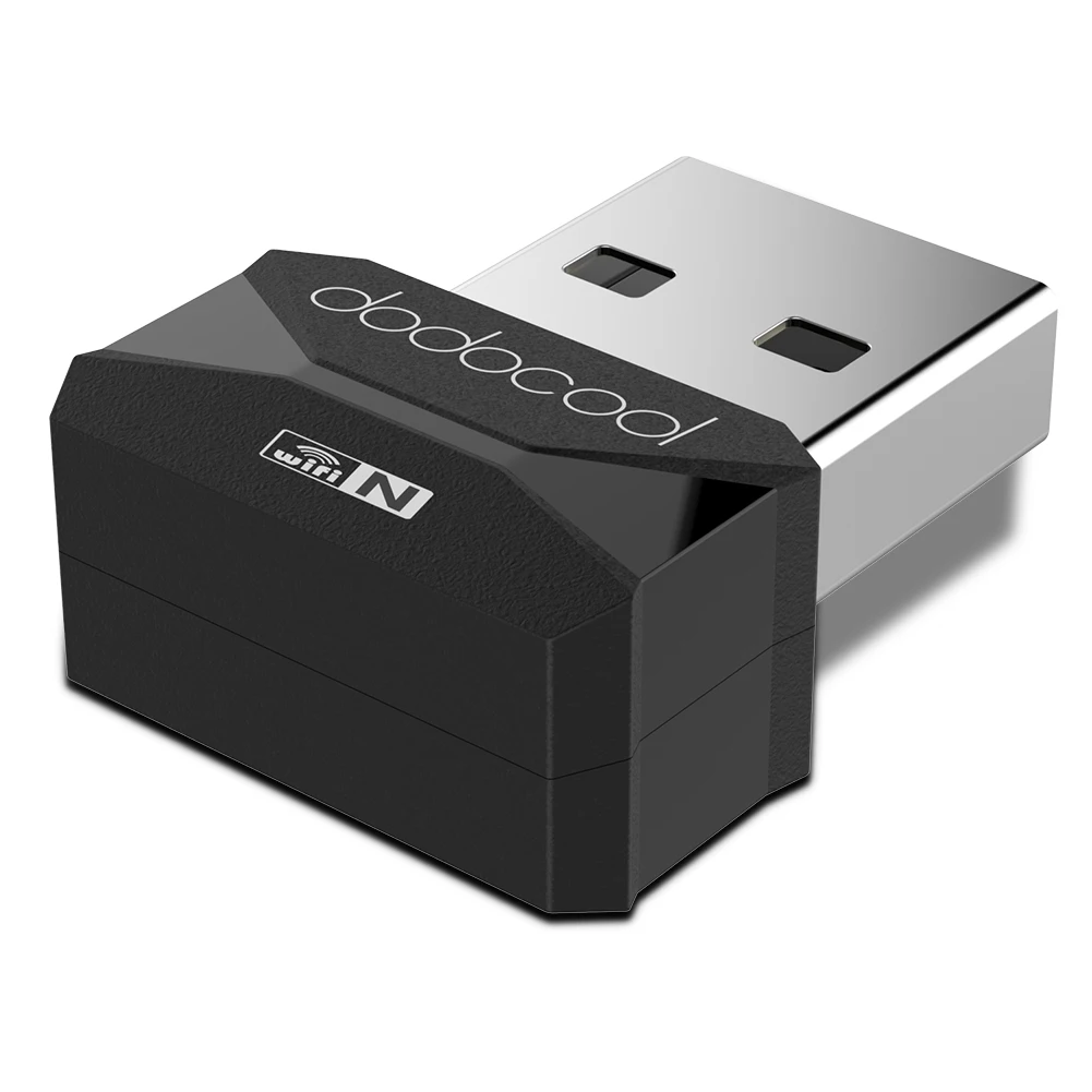 Dodocool Mini USB WiFi адаптер 150 Мбит/с Wifi антенна сетевая карта USB2.0 адаптер Wi-Fi Dongle 2,4 ГГц беспроводной адаптер 802.11n/b/g