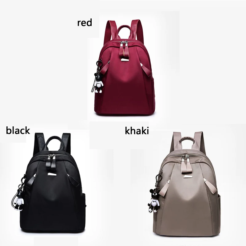 Mochilas de mujer 2018 nuevo Oxford tela impermeable bolso de viaje casual mochila al aire libre de las mujeres al aire libre bolsa de mochila femenina CL05