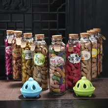 65 шт./кор. микс цветов рефлюксный башня Ладан Encens дым обратный Ладан для горелки ароматный рефлюксный розовое конусы для ароматерапии