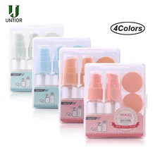 Одноразовые пластиковые дорожные бутылки для многоразового использования косметические контейнеры для розлива лосьон шампунь для ванны душа гель трубка контейнер бутылки инструменты