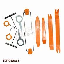 12 шт./компл. DIY Car Audio фурм Межкомнатная дверь отделка Демонтаж аудио установить набор инструментов A52