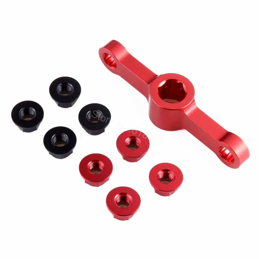 M5 Lock Nuts CW CCW Props Adapter Nylon with Motor Bullet Cap Quick Release Wrench Driver