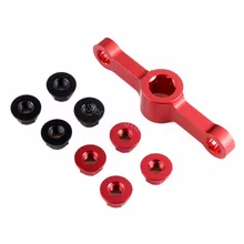 M5 Lock Nuts CW CCW Props Adapter Nylon with Motor Bullet Cap Quick Release Wrench Driver