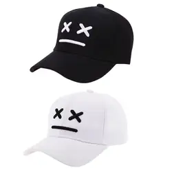 Прекрасный улыбающееся Snapback шляпа летние унисекс Детские Бейсбол Кепки для маленьких мальчиков берет ребенка Обувь для девочек Защита от