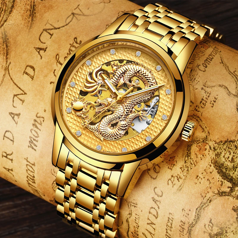 LIGE Mens Watches Top Brand Luxury Automatic Watch Men Full steel Wrist watch Man Fashion Casual Waterproof Clock relojes hombre