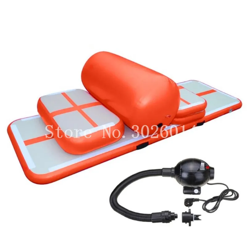 Free Shipping Air track Edition Inflatable Air track Training Set For Home Use Yoga exercise Sealed Airtrack With Pump