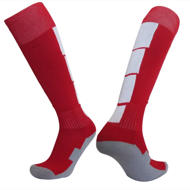 US $2.50 gules1pair Top quality stocking sports football soccer teams men adult long cycling basketball sock