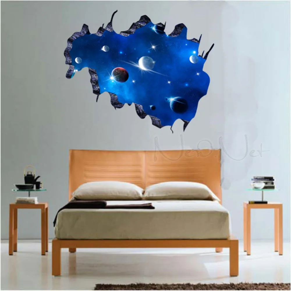 Online kopen wholesale plafond behang galaxy uit china plafond ...