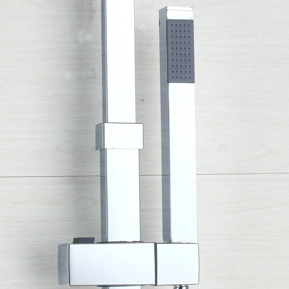 KEMAIDI 3 Size LED Shower Head Faucets Set