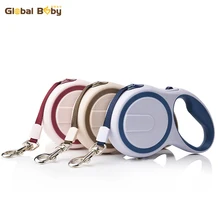 Producto nuevo ABS de alto grado, cuerda retractil automática de 3 metros para perro, correa para guiar, correas de mascotas