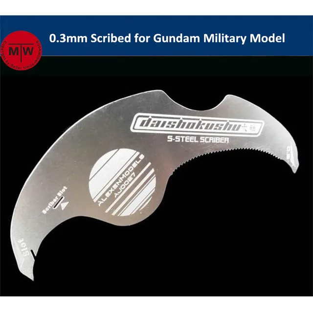 0.3mm Scriber Line Knife Cutter for Gundam Military Model Building Hand Tools General Use AJ0027 1