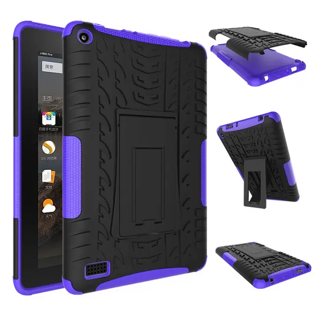 Case For Kindle Fire 7 7.0 inch 2015 Cover 5th Generation Heavy Duty 2