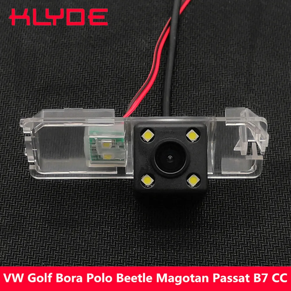 Автомобильная CCD камера заднего вида ночного видения для Volkswagen VW Passat B7 CC Golf VI Beetle