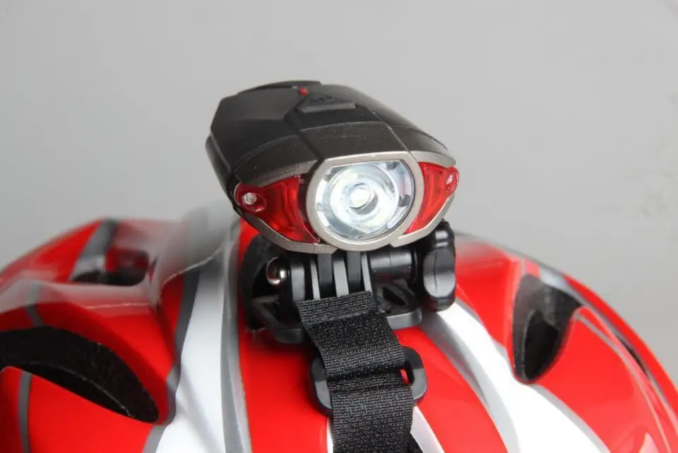 Perfect bicycle light Mountain bike front lights USB rechargeable bicycle headlights dual helmet lights highlight lighting F1181YQ 2