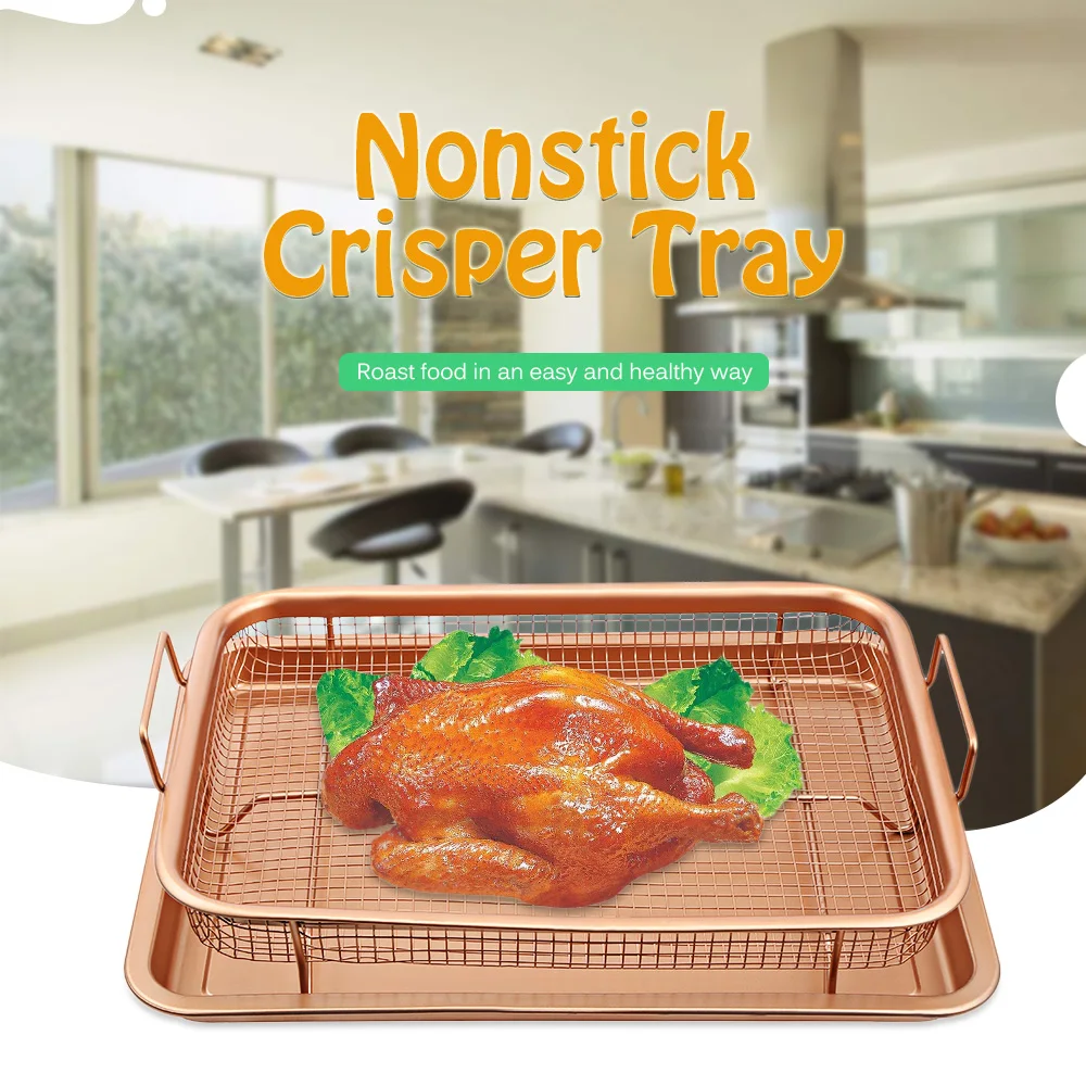 HC - CS801 Nonstick Crisper Tray Kitchen Tools 