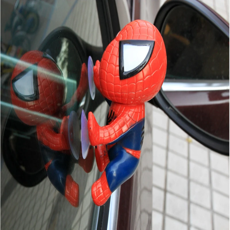 

16CM Spider Man Doll Toy Climbing Spiderman Window Sucker for Spider-Man Action Figures Toy Car Decoration Toy