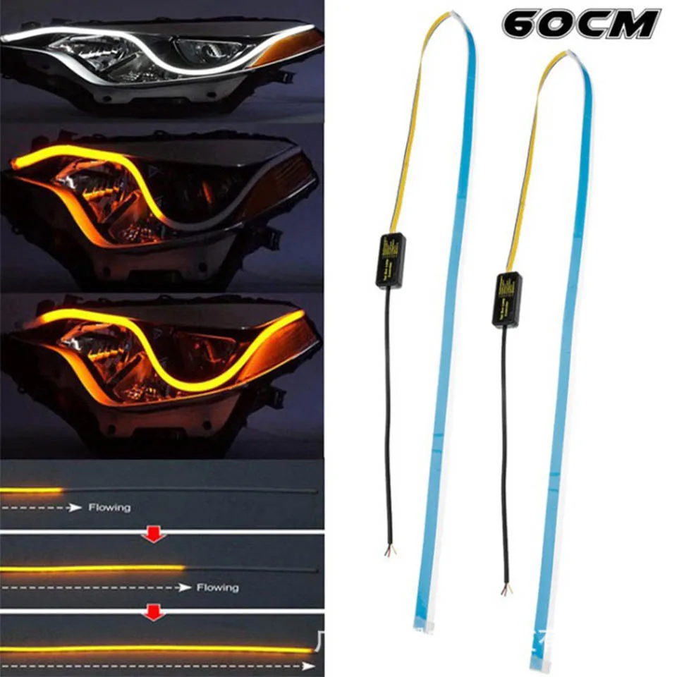 Cars DRL LED Daytime Running Lights (6)