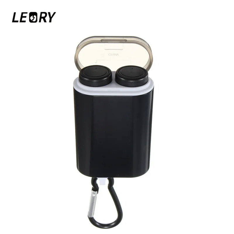 

LEORY Bluetooth Earphones Sport Running Wireless Earphone 3D Stereo Earbuds HIFI Earphone with Charging Box