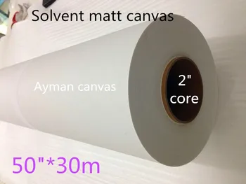 

50"*30m 260gsm matte coated polyester canvas for eco solvent ink
