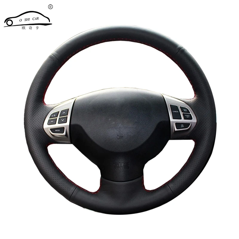 

Steering wheel braid for Mitsubishi Lancer EX10 Lancer X Outlander ASX Colt Pajero Sport/Custom made auto steering wheel cover