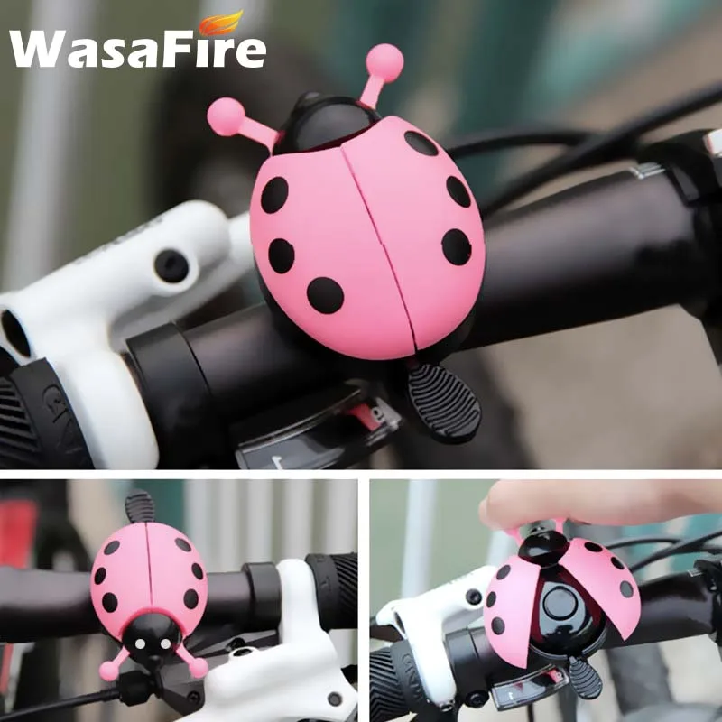 

New! Ladybug Bike Bicycle Cycling Handlebar Ring Sound Horn Bell Alarm Bicycle Bell Rings