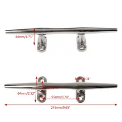 Бесплатная ДОСТАВКА Горячее предложение 1 шт. база лодочная пристань палубная веревка шипа морской пал яхта Нержавеющая сталь замок болт 8