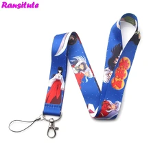 Ransitute R338 Inuyasha шейный ремешок для ключей ID карты для спортзала мобильного телефона с usb-зажимом для бейджа DIY lanyard lasso lanyard