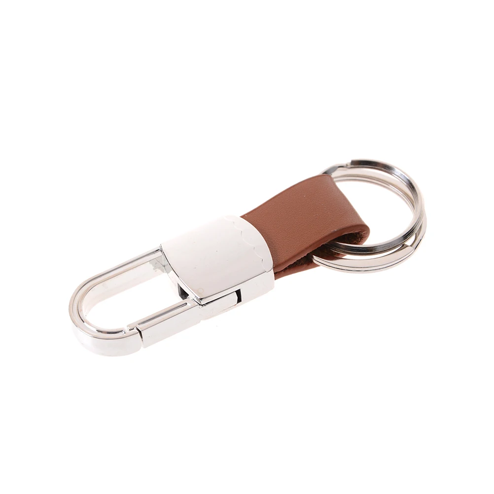 Man Gift Leather Key Fob Belt Loops Buckle Leather Keyring Keychain Perfect for Gifts and Lovers Minimalist Romantic Fashion