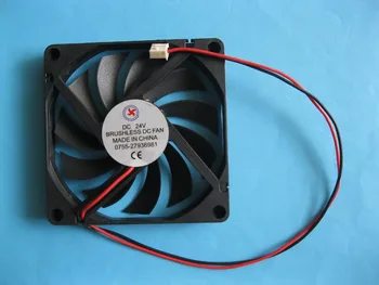 

1 Pcs Brushless DC Cooling Fan 24V 8010S 11 Blades 2Wires 80x80x10mm