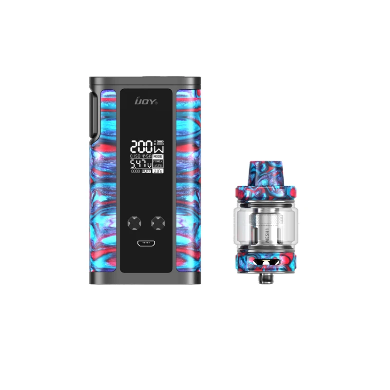Original IJOY CAPTAIN RESIN KIT Powered by 20700 batteries 6000MAH with top filling CAPTAIN RESIN Tank Electronic Cigarette vape 01 (7)