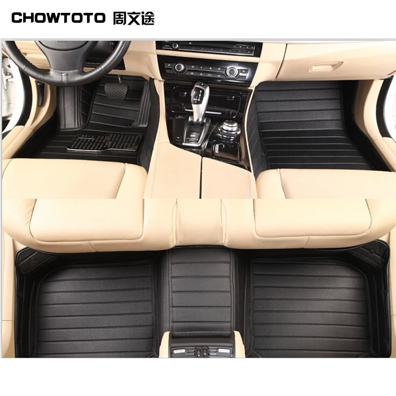 CHOWTOTO Custom Car Floor Mats For Mitsubishi Lancer Galant ASX