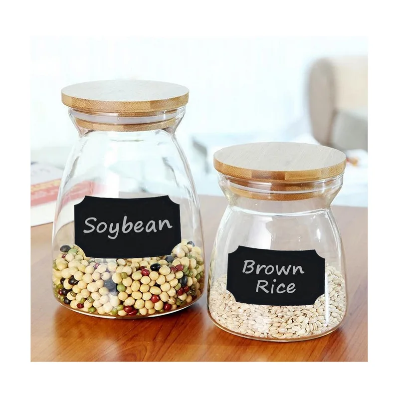 

8PCS/Set Bottles & Jars Labels Wedding Kitchen Jars Blackboard Stickers Chalkboard Labels Bottle Label