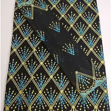 Вышитая вуаль кружевная ткань Африканский хлопок кружево с камнями нигерийский швейцарский вуаль кружева в швейцарском геле головной убор 5+ 2 ярдов/партия