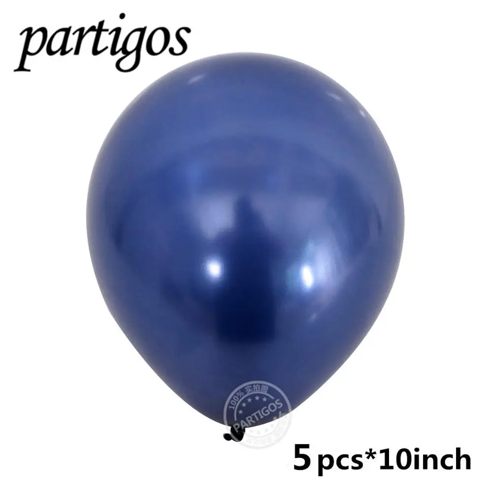 Вечерние воздушные шары космонавта, воздушные шары из фольги, воздушные шары с изображением Галактики, вечерние праздничные шары с гелием для мальчиков - Цвет: 5pcs night blue