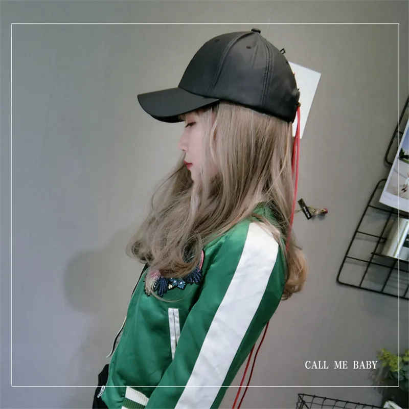 

Kpop FASHION IKON BOBBI new fashion LONG LINE hat  Baseball Cap HIP HOP UNISEX