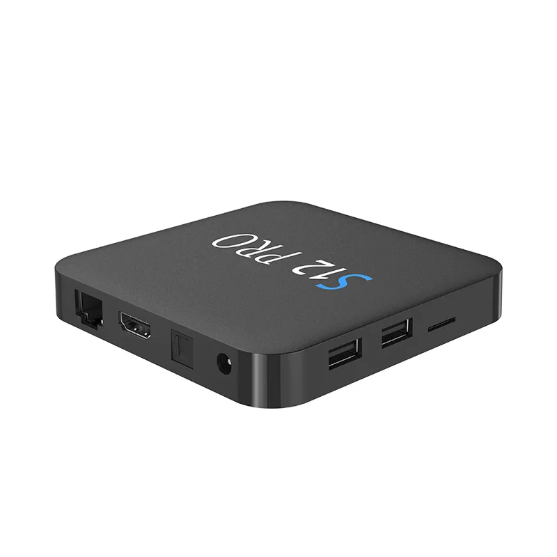 10PCS S12 PRO Amlogic S912 3GB 32GB Android 7.1 Smart TV BOX Octa Core 64bit Media Player Support BT4.0 4K H.265 Set Top Box