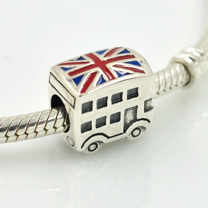 Fits Pandora Charms Bracelet Authentic 925 Sterling Silver Enamel