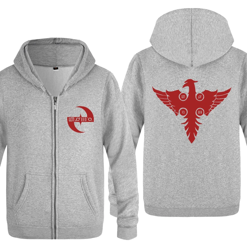 

30STM 30 Seconds To Mars Sweatshirts Men 2018 Mens Zipper Hooded Fleece Hoodies Cardigans